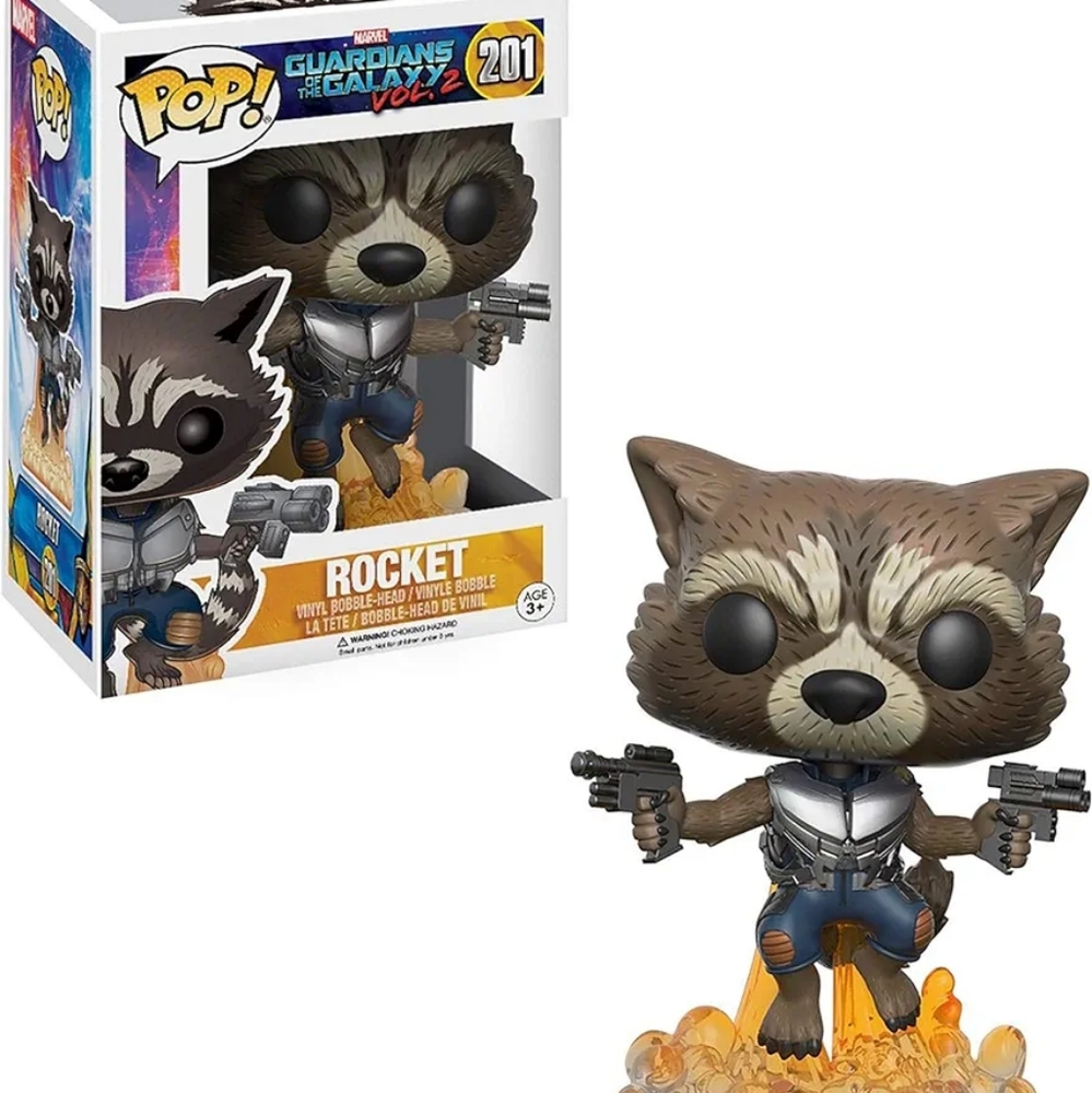 COPY - Guardians of the galaxy vol2 Rocket bobblehead